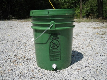 Water Bucket with Hose Connection